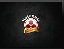 Tablet Screenshot of pokermaniabr.com